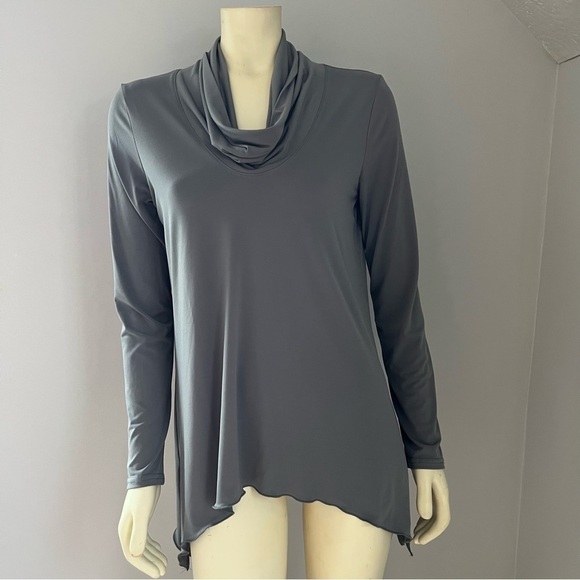 Code Vitesse Collection Cowl Neck Top Wrinkle Free Breathable Fabric Shirt S/P - Picture 2 of 11